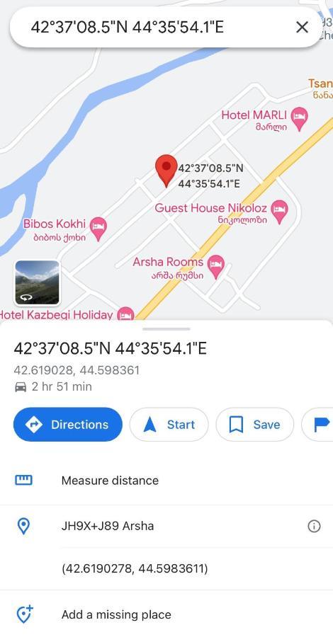 קזבגי Story Guesthouse מראה חיצוני תמונה